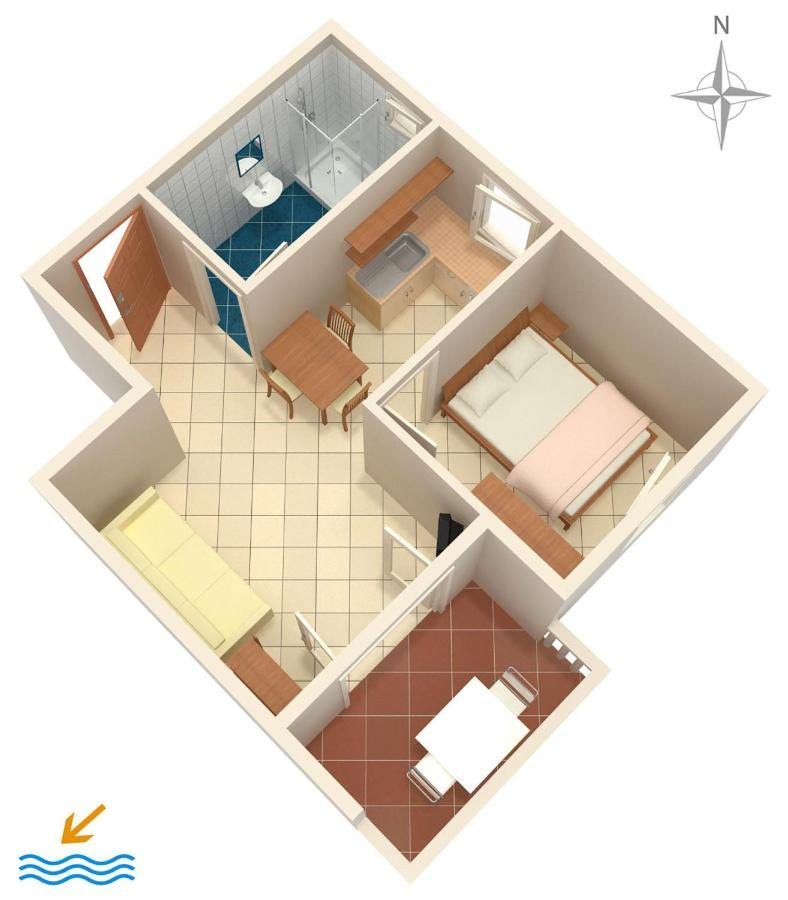 Apartments With A Parking Space Mandre, Pag - 6405 콜란 외부 사진